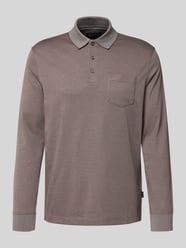 Poloshirt met labelstitching van bugatti - 13