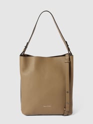 Tote Bag mit Label-Detail Modell 'BRINJA' von Marc O'Polo Beige - 24