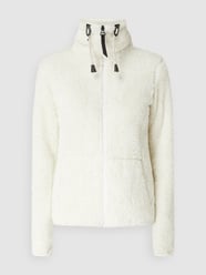 Jacke aus Teddyfell Modell 'Colony' von Icepeak Weiß - 45