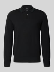 Regular Fit Poloshirt in Strick-Optik von Paul Smith - 38