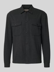 Regular fit overhemdjack met viscose, model 'MARK' van Only & Sons - 14