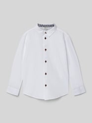 Regular Fit vrijetijdshemd van puur katoen van s.Oliver RED LABEL - 17