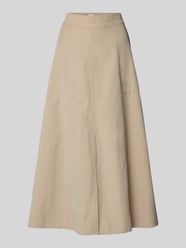 Midirok met steekzakken van Christian Berg Woman Beige - 33