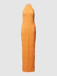 Strickkleid mit Cut Out von REVIEW Orange - 45