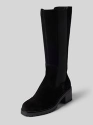 Stiefel aus Rindsvelours mit Stretcheinsatz von Tamaris - 33
