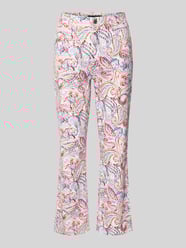 Flared cut broek in verkorte pasvorm van Gardeur - 23
