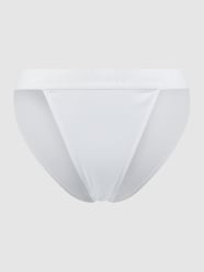 Slip van katoen, model 'Tanga Briefs' van Skiny Wit - 38