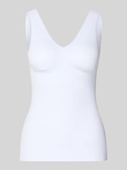 Slim Fit Top mit V-Ausschnitt Modell 'Invisible' von SCHIESSER - 22