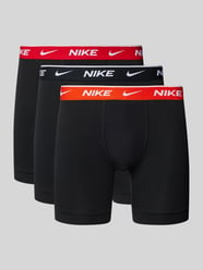 Boxershorts mit elastischem Label-Bund Modell 'E-DAY' im 3er-Pack von Nike - 37