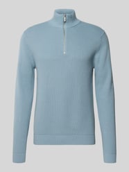 Regular Fit Troyer aus reiner Baumwolle Modell 'DANE' von Selected - 37