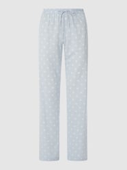 Pyjama-Hose aus Baumwoll-Lyocell-Mix von Calida Blau - 26