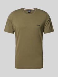 T-Shirt mit Label-Stitching von BOSS Grün - 13
