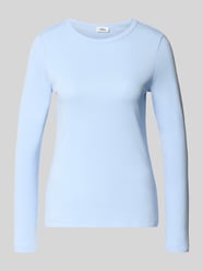 Langarmshirt mit abgerundetem Saum von s.Oliver RED LABEL - 41