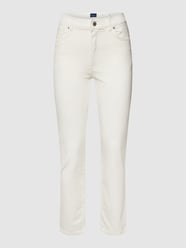 Jeans mit Label-Details von Gant Beige - 20