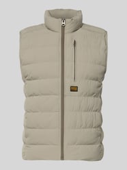 Kamizelka w pikowanym wyglądzie o kroju regular fit model 'Foundation' od G-Star RAW - 40