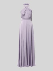Abendkleid aus Satin mit gelegten Falten von Laona - 19
