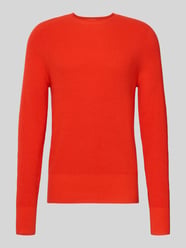 Gebreide pullover van Mix van katoen en kasjmier met geribde boorden van FTC-Cashmere - 42