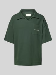 Koszulka polo o kroju oversized z nadrukiem z logo od ANOTHER COTTON LAB - 13