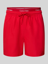Regular Fit Badeshorts mit integriertem Slip von Calvin Klein Underwear - 3