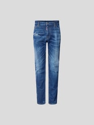 Straight Fit Jeans im Destroyed-Look von Dsquared2 Blau - 19