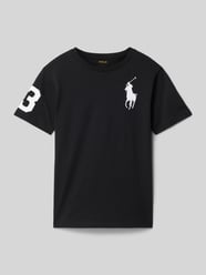 T-shirt met labelstitching van Polo Ralph Lauren Teens - 13