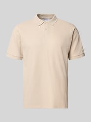Regular Fit Poloshirt mit Baumwoll-Anteil Modell 'Austin' von JACK & JONES Beige - 34