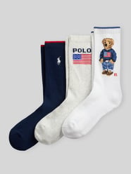 „Skarpety z mieszanka bawełny z wyhaftowane logo” od Polo Ralph Lauren - 13