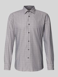 Slim fit zakelijk overhemd van premium materiaal, model 'HANK' van BOSS Beige - 46