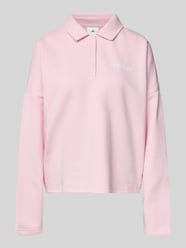 Bluza z nadrukiem z logo od adidas Sportswear Fuksjowy - 28