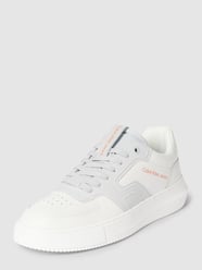 Sneaker mit Label-Details Modell 'CHUNKY CUPSOLE' von Calvin Klein Jeans Weiß - 25