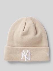 Beanie mit Label-Detail von New Era Beige - 37