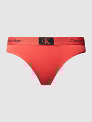 String mit elastischem Logo-Bund von Calvin Klein Jeans Rot - 9