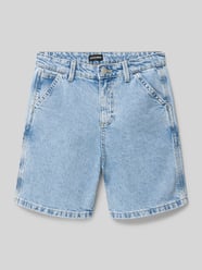 Loose Fit Jeansshorts mit Hammerschlaufe Modell 'TONY' von Jack & Jones - 5