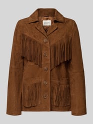 Blazer mit Fransen und Pattentaschen von Stefanel - 2