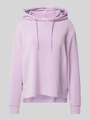 Hoodie mit Seitenschlitzen  von s.Oliver RED LABEL Lila - 31