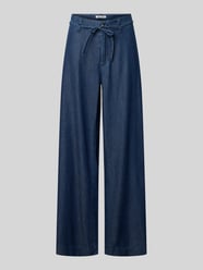 Wide Leg Jeans mit Bindegürtel Modell 'Wendy' von MAC - 1