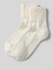 Socken mit geripptem Abschluss von Calvin Klein Jeans Beige - 18