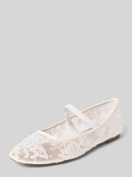 Balerina z haftem angielskim w kwiaty od BIANCO - 12