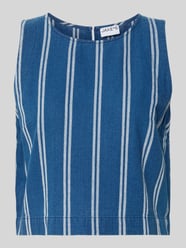 Jeansbluse mit rückseitigem Schlüsselloch-Ausschnitt von Jake*s Casual - 6