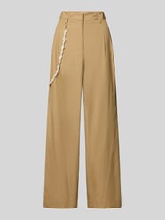 Barrel Leg Hose aus reiner Baumwolle Modell 'JESUIS' von Essentiel Antwerp Beige - 13