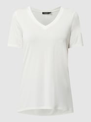 T-shirt van modalmix, model 'Columbine' van Soaked in Luxury Wit - 24