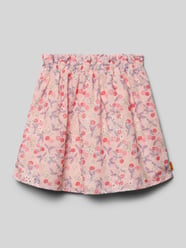 Knielanger Rock mit elastischem Bund und Label-Detail von Steiff Pink - 29