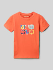 T-shirt z nadrukiem, krój regular fit od Blue Seven - 25