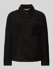Jacke in Leder-Optik Modell 'Jomare' von BOSS Orange - 3