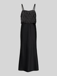 Midi-Trägerkleid mit Laser-Cut-Formen Modell 'DALASER' von BOSS - 29