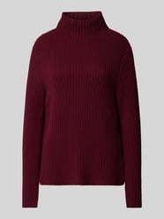 Gebreide pullover van kasjmier met opstaande kraag van (The Mercer) N.Y. Bordeaux - 26