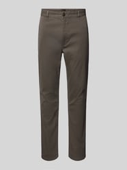 Slim Fit Chino mit Gesäßtaschen von BOSS Orange Beige - 26