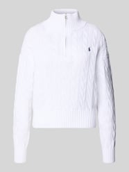 Sweter o kroju regular fit z imitacji dzianiny od Polo Ralph Lauren - 22