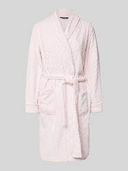 Bademantel mit Strukturmuster von Lauren Ralph Lauren Pink - 26