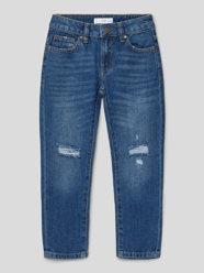 Jeans im Destroyed-Look von Mango Blau / Türkis - 43